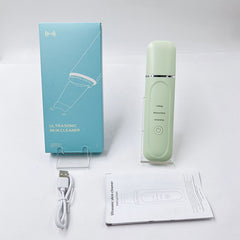 Skin Scrubber Face Spatula Blackhead Remover 3 Modes Facial Pore Deep Cleansing