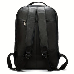 Men's Leather Backpack Large Capacity Travel Backpacks