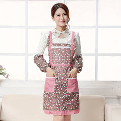 Adult Sleeveless Waterproof Apron Thickened Double Layer Princess Apron