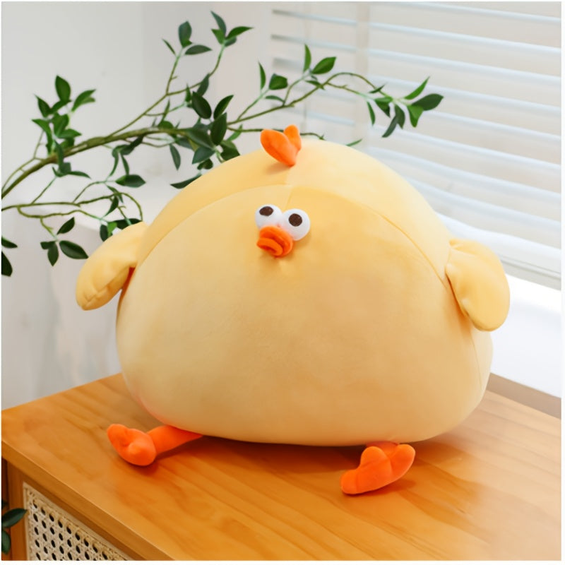 9.84in Plush Toy Realistic Stuffed Animal with Expressive Eyes & Fluffy Ears