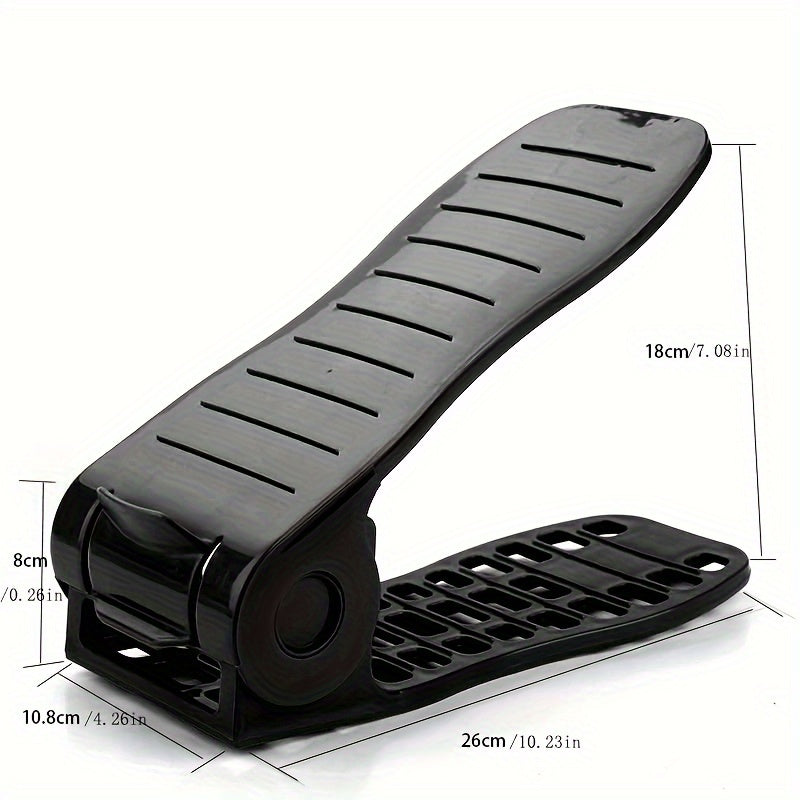 Adjustable Double Layer Shoe Storage Rack Organizer