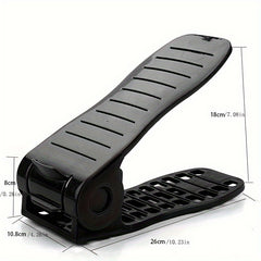 Adjustable Double Layer Shoe Storage Rack Organizer