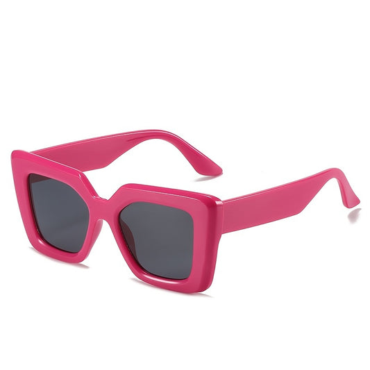 Y2K Candy Square Sunglasses UV400 Protection Eyewear