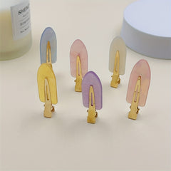 6pcs Y2K Hair Clip Duckbill Barrette Hair Slides Clip For Women Girls
