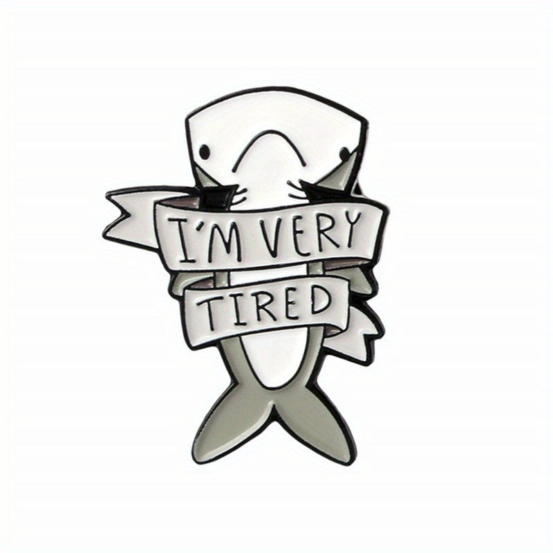 Shark Dolphin Marine Life Brooch Men's Jewelry