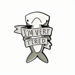 Shark Dolphin Marine Life Brooch Men's Jewelry