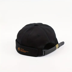 Hip Hop Melon Leather Hat for Couples