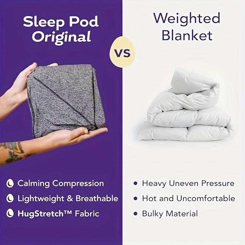 Machine Washable Wearable Compression Blanket for Home & Outdoor