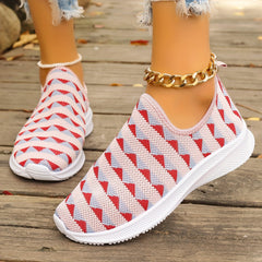 Women's Lightweight Breathable Running Shoes Mesh Outdoor Sneakers