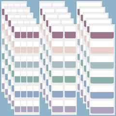 420 Pcs Sticky Index Tabs Self Adhesive Flag Tabs Writable Repositionable
