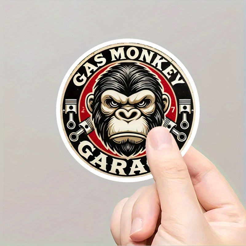 Gas Monkey Garage Round Sign Sticker