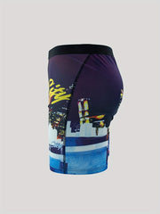 Men's Stylish Magic City Boxers High Stretch Breathable Comfort