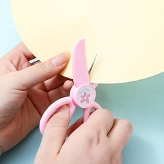 2 Sets Preschool Round-headed Safety Scissors