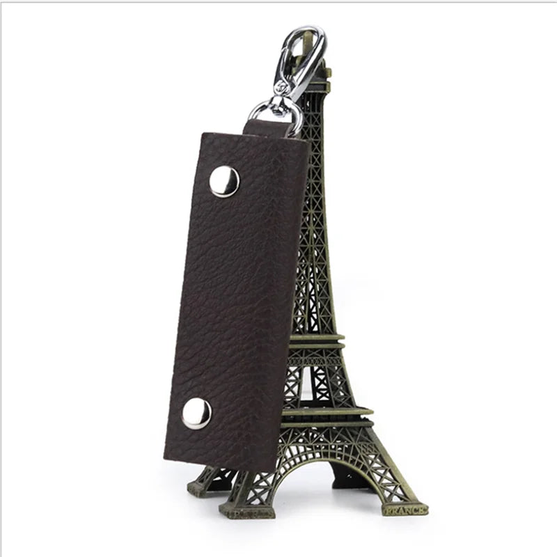 Car Key Pouch Bag Case Wallet Holder Chain Key Wallet Ring Collector