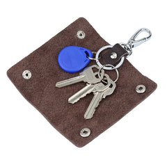 Car Key Pouch Bag Case Wallet Holder Key Wallet Ring Key Organizer Smart Leather