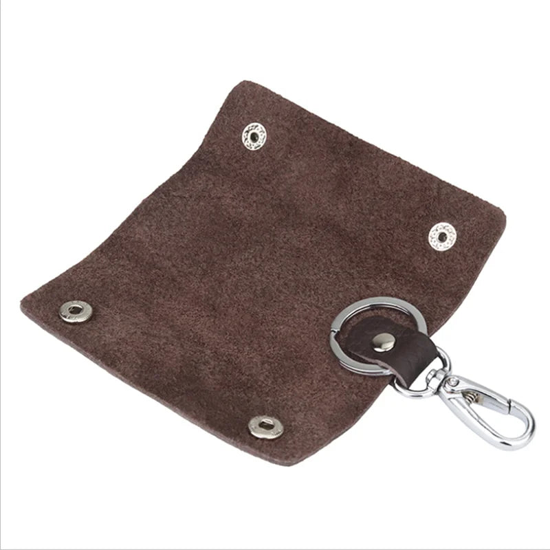Car Key Pouch Bag Case Wallet Holder Chain Key Wallet Ring Collector