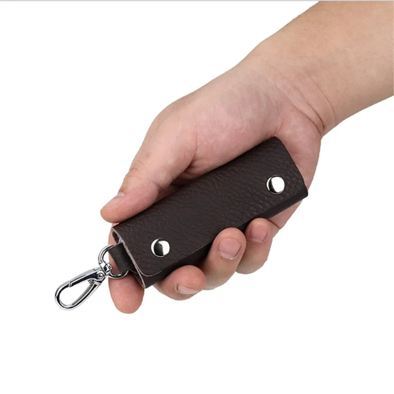 Car Key Pouch Bag Case Wallet Holder Chain Key Wallet Ring Collector