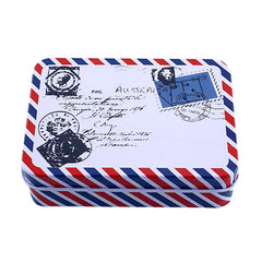 Mini Tin Metal Container Storage Box Case Pattern
