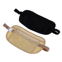 1PC Travel Hidden Wallet Cloth Slim Secret Security Outdoor Pockets