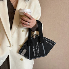 Letter Casual Canvas Tote Bags Ladies Hand Bags Sac A Main Femme Totes