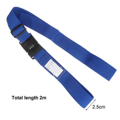 Anti-theft Luggage Strap with Password Lock Adjustable Secure Packing Belt