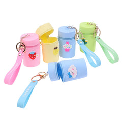 Bucket Bag Portable Coin Purse Storage Bag Women's Bag with Keychain