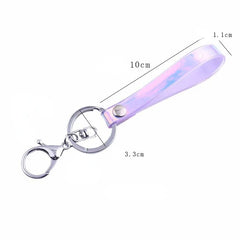 Laser Car Key Pouch Bag Key Holder Organizer PVC Keychain Key Case