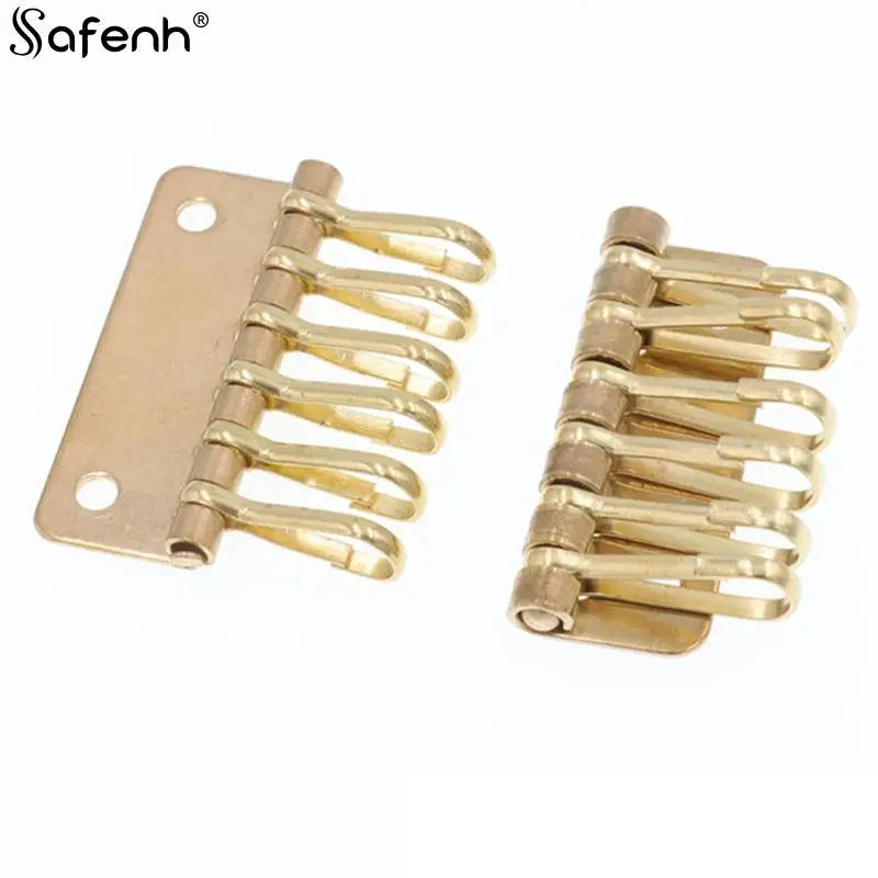 1PCS Brass/zinc Alloy Key Snap Hook Key Holder Key Row Rivet Hook