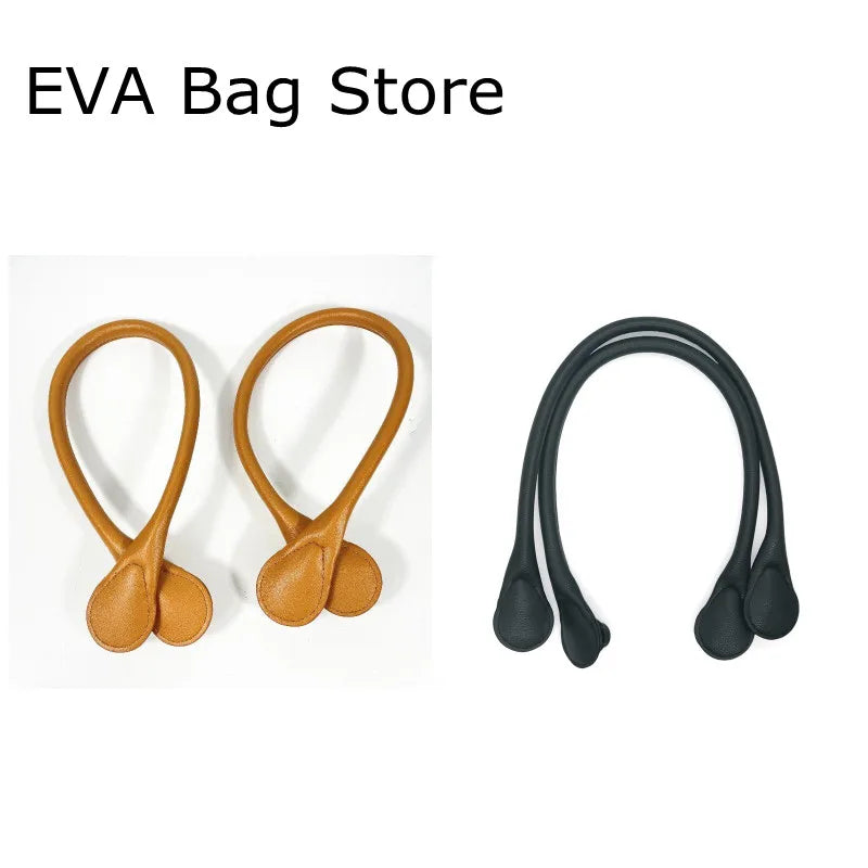 45 cm/65 cm PU Leather Handle For O bag Handbags Women Silicon Bag