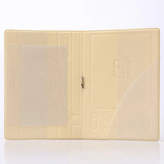 1Pcs Portable Camera Passport Cover PVC Wallet Men Women ID Holder Boarding