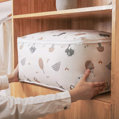 PEVA Transparent Quilt Storage Bag Home Organizer