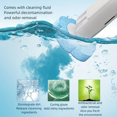 Disposable Toilet Brush Set for Sterile Toilet Cleaning