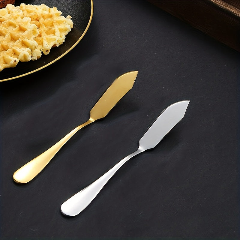 6Pcs Stainless Steel Cheese Spreader Butter Cream Spatula