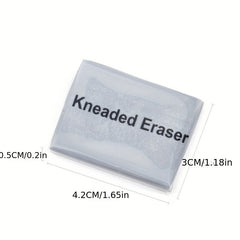 6pcs Gray Kneaded Erasers For Artists Gum Eraser Art Eraser Kneadable Erasers
