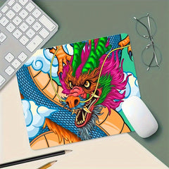 Chinese Dragon Mousepad Non Slip Rubber Base for Computers Laptop