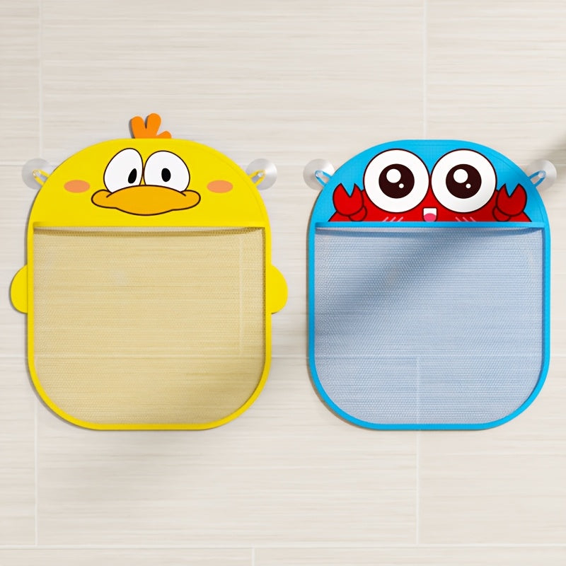 KADAYAYA Kids Bath Toy Storage Bag w/ Cartoon Duck