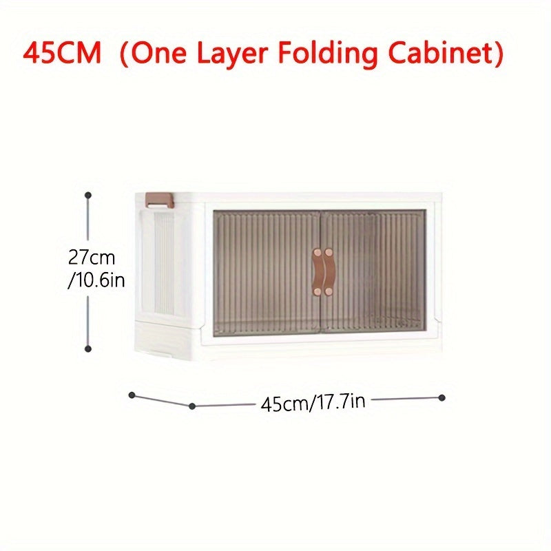 Collapsible Storage Bins With Lids Large Capacity Organizer Box