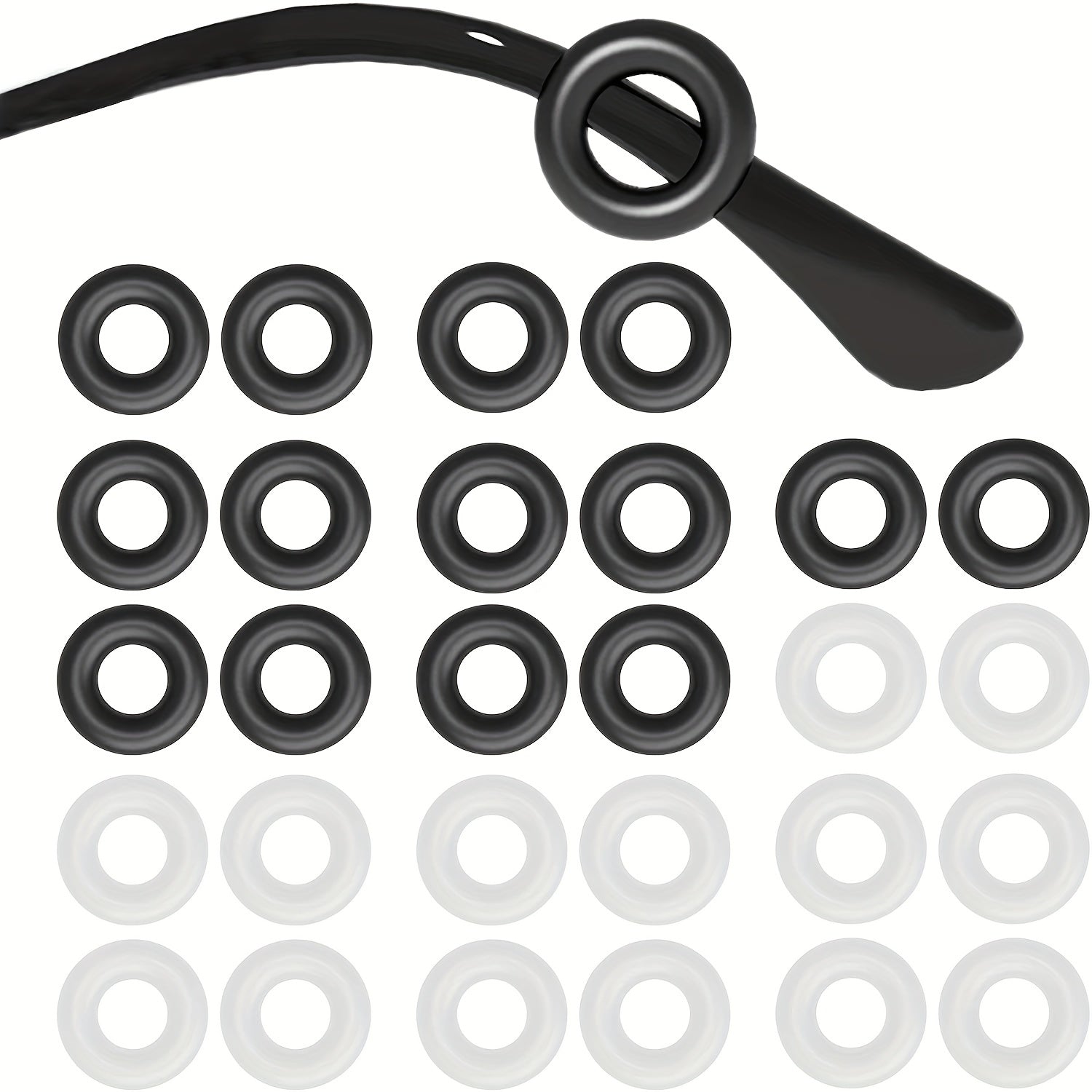 14 Pairs Silicone Glasses Ear Grip Sports Eyeglasses Strap Holder Anti Slip