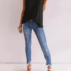 Spaghetti Strap Sleeveless Cami Top for Women