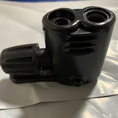Bike Pump Nozzle Adapter Double Head Valve Converter Accessories