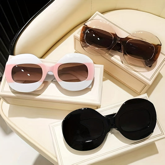 Wrap Around Sunglasses For Women Men Wide Temple Glasses UV Blocking