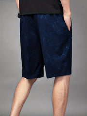 Men's Breathable Shorts With Pockets Summer Rapid Dry Sports Shorts