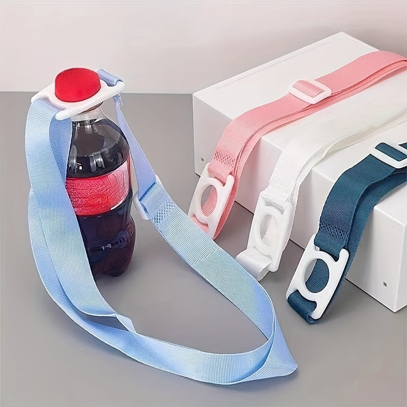 2pcs Beverage Bottle Hanging Strap Adjustable Water Bottle Rope Cup Accessories