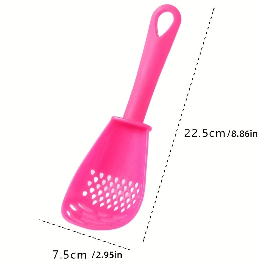 2pcs Cooking Spoon Colander Strainer for Draining Mashing
