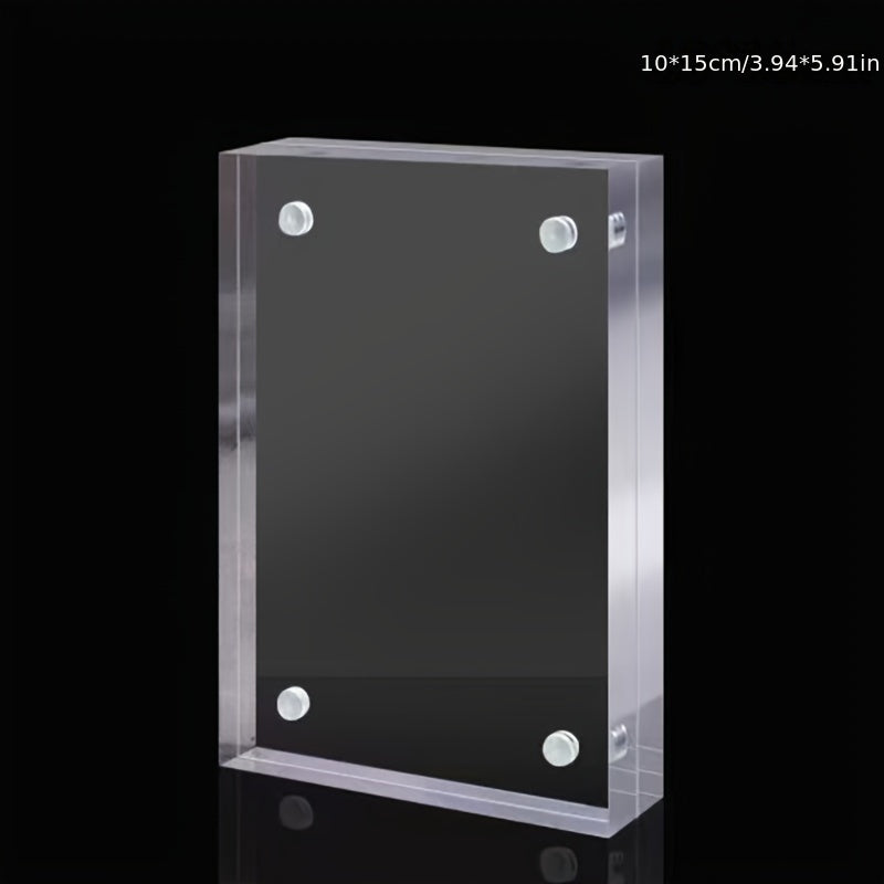 Acrylic Magnetic Double-sided Photo Frame 5.5mm Thick