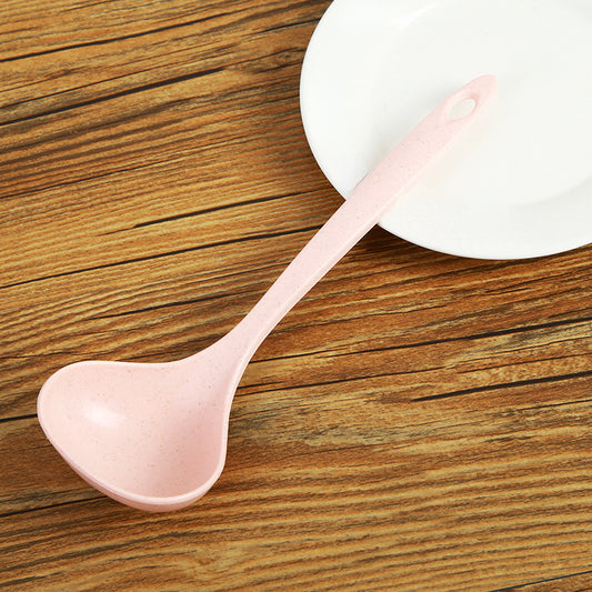 Long Handle Soup Spoon With Filter Strainer Colander Kitchen Tool