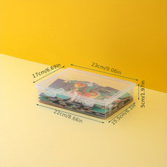 Clear Plastic Storage Box With Lid Toy Storage Bins