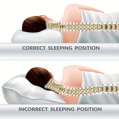 Memory Foam Pillow Neck Pillows For improve Sleep, Neck Contoured Support Pillow