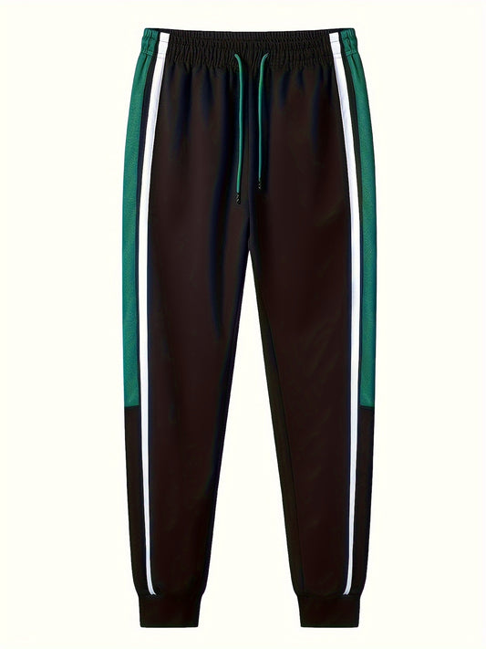 Men's 2 Piece Casual Jacket and Sweatpants Set for Spring Autumn