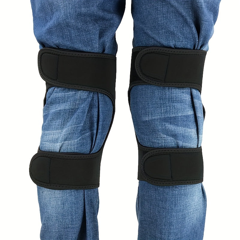 Adjustable Soft Shell Knee Pads for Cycling and Skating